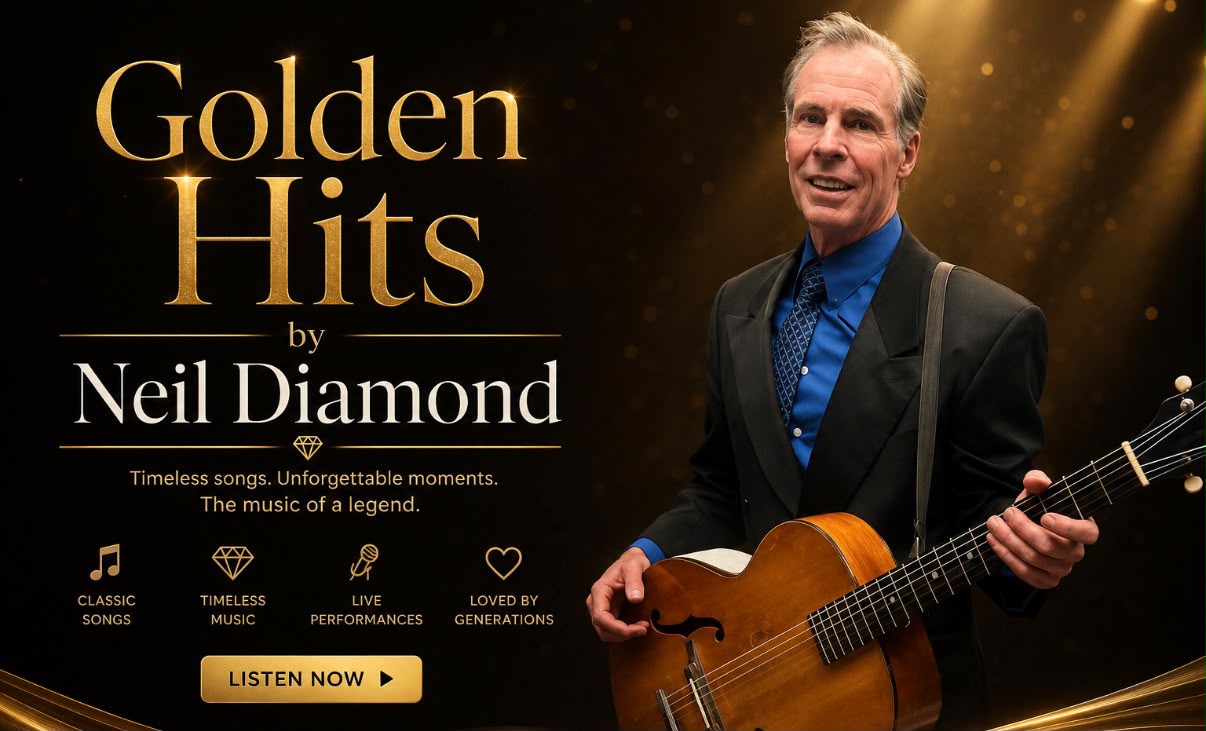Matt's Golden Hits by Neil Diamond promotional banner